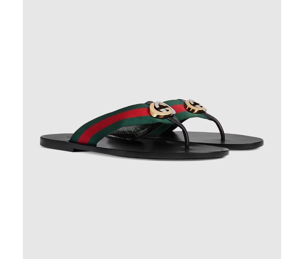 구찌 웹이 달린 남성용 끈 샌들 630307H90208476 - 이미지 2