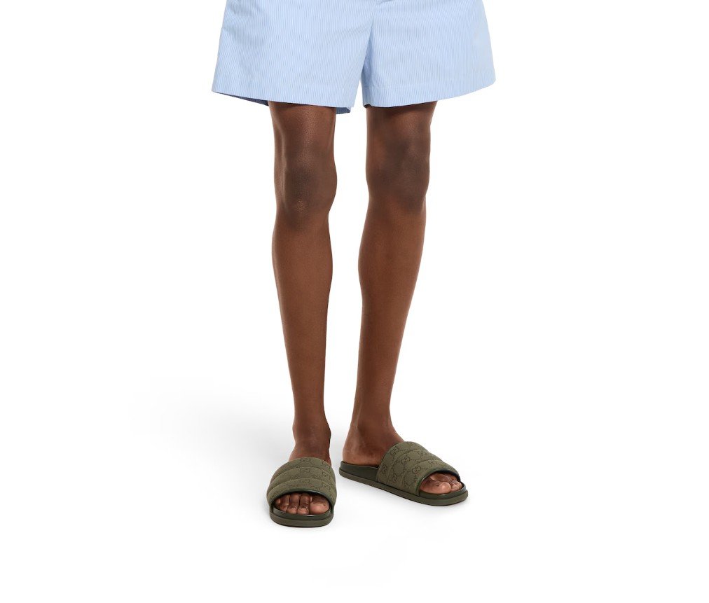 구찌 남성용 슬라이드 샌들 838089FAD718746 - 이미지 3