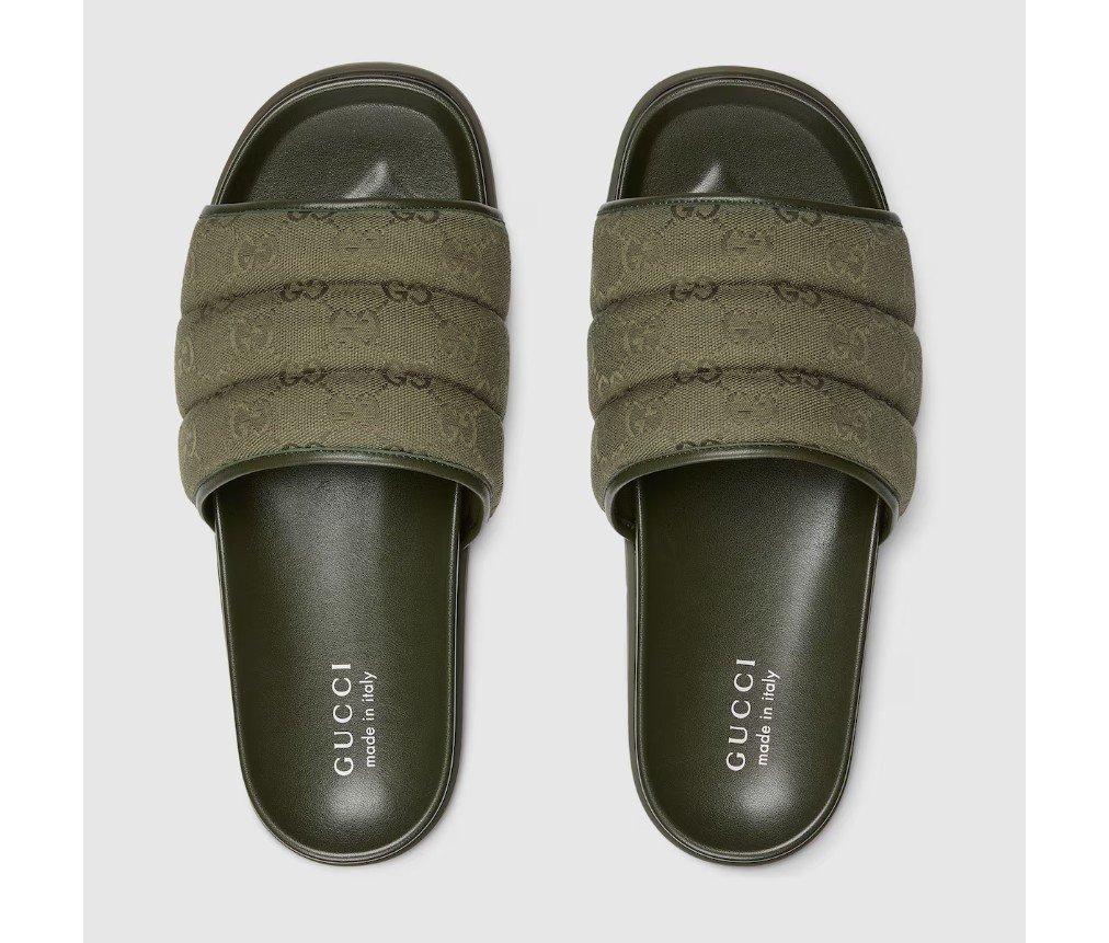 구찌 남성용 슬라이드 샌들 838089FAD718746 - 이미지 5