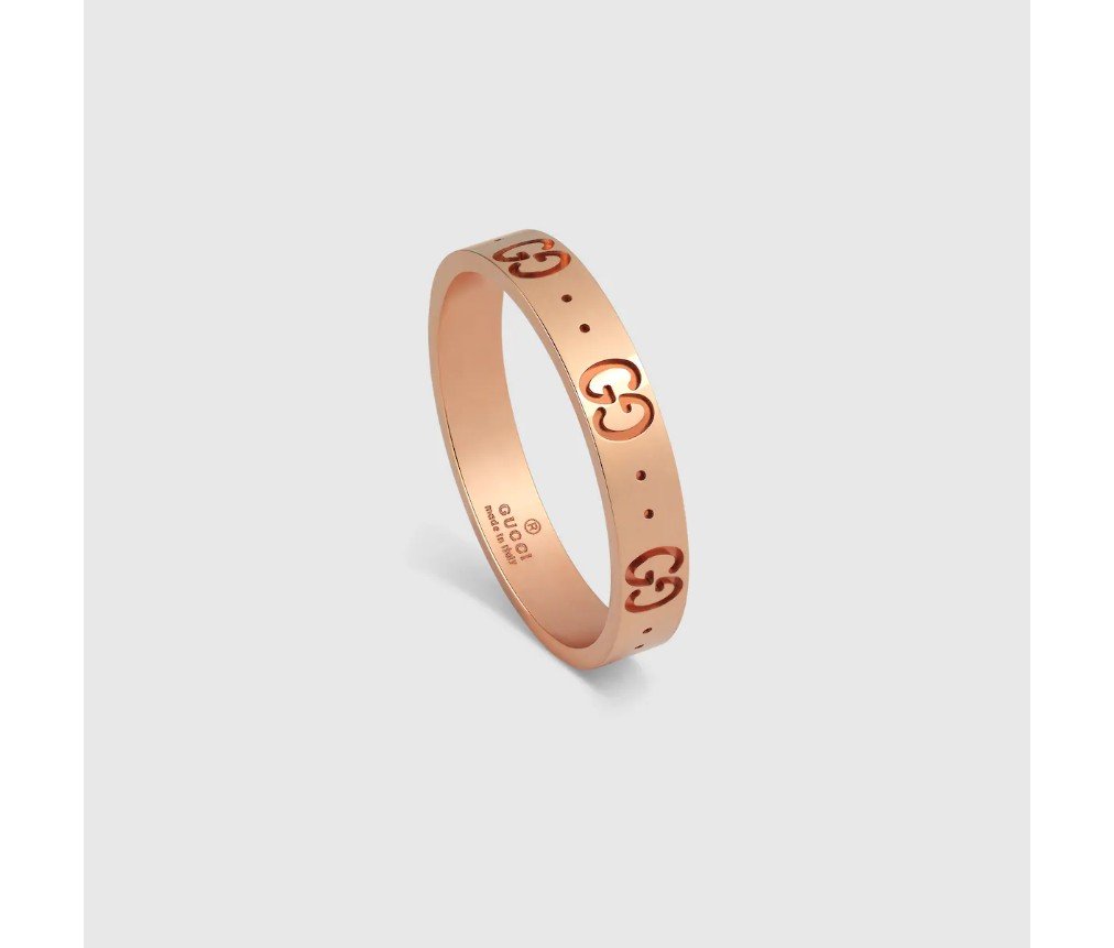 구찌 아이콘 18k 씬 밴드 152045J85005702 - 이미지 2