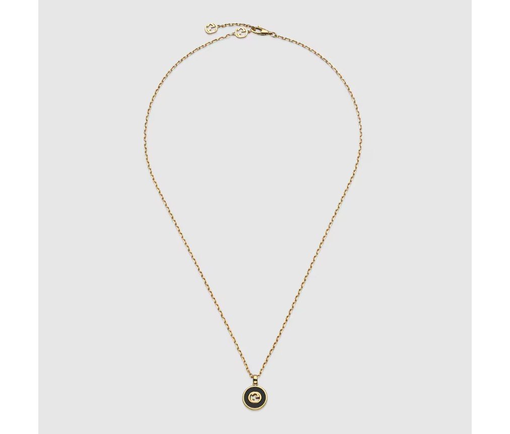 구찌 인터로킹 18k 체인 네크리스 789340J85L08093 - 이미지 5