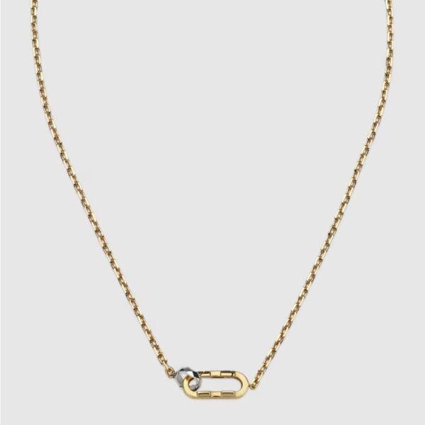 구찌 링크 투 러브 18k 체인 네크리스 786671I83108062