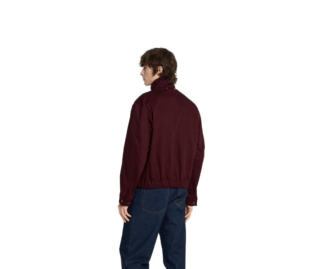 구찌 로고가 있는 코튼 가바딘 재킷 823538ZAST36293 - 이미지 4