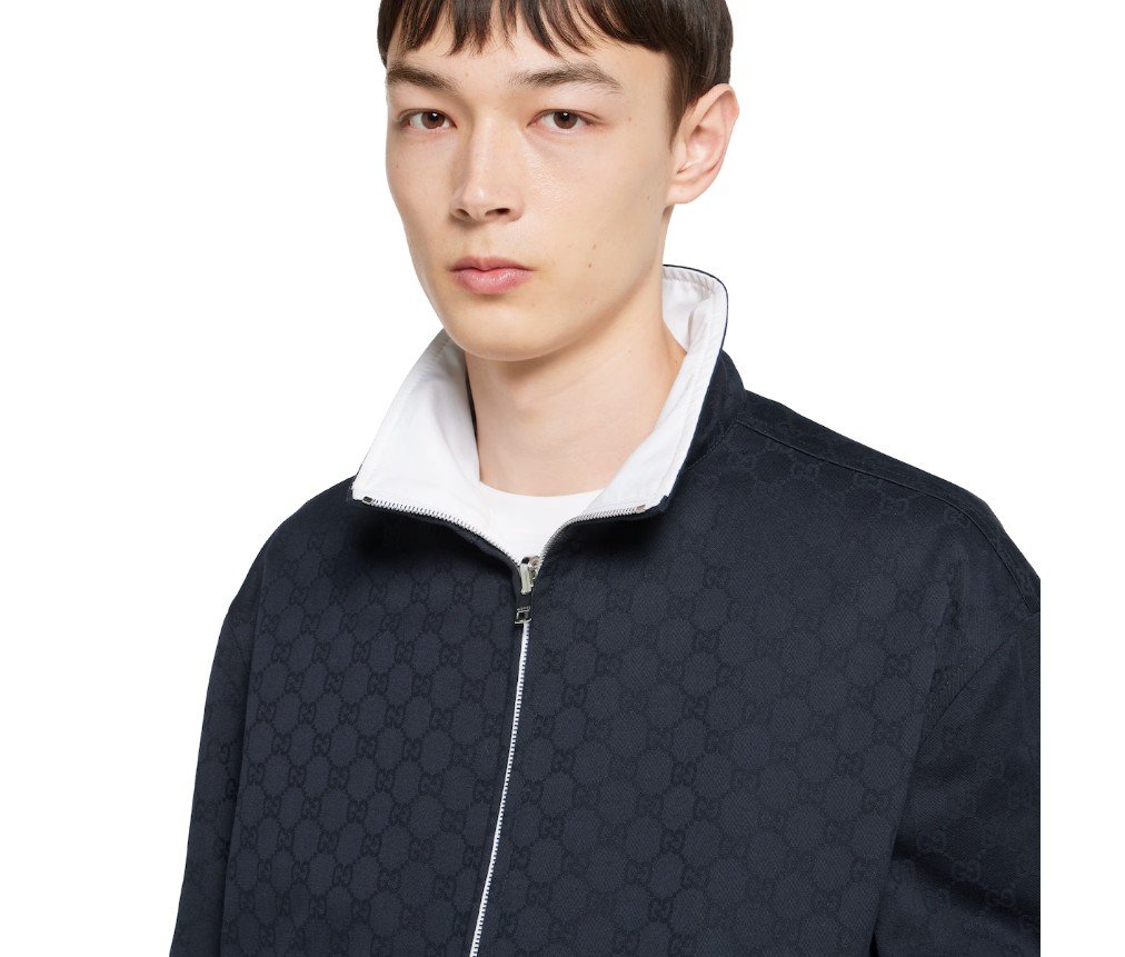 구찌 양면 코튼 개버딘 지퍼 재킷 833478ZARW14342 - 이미지 5