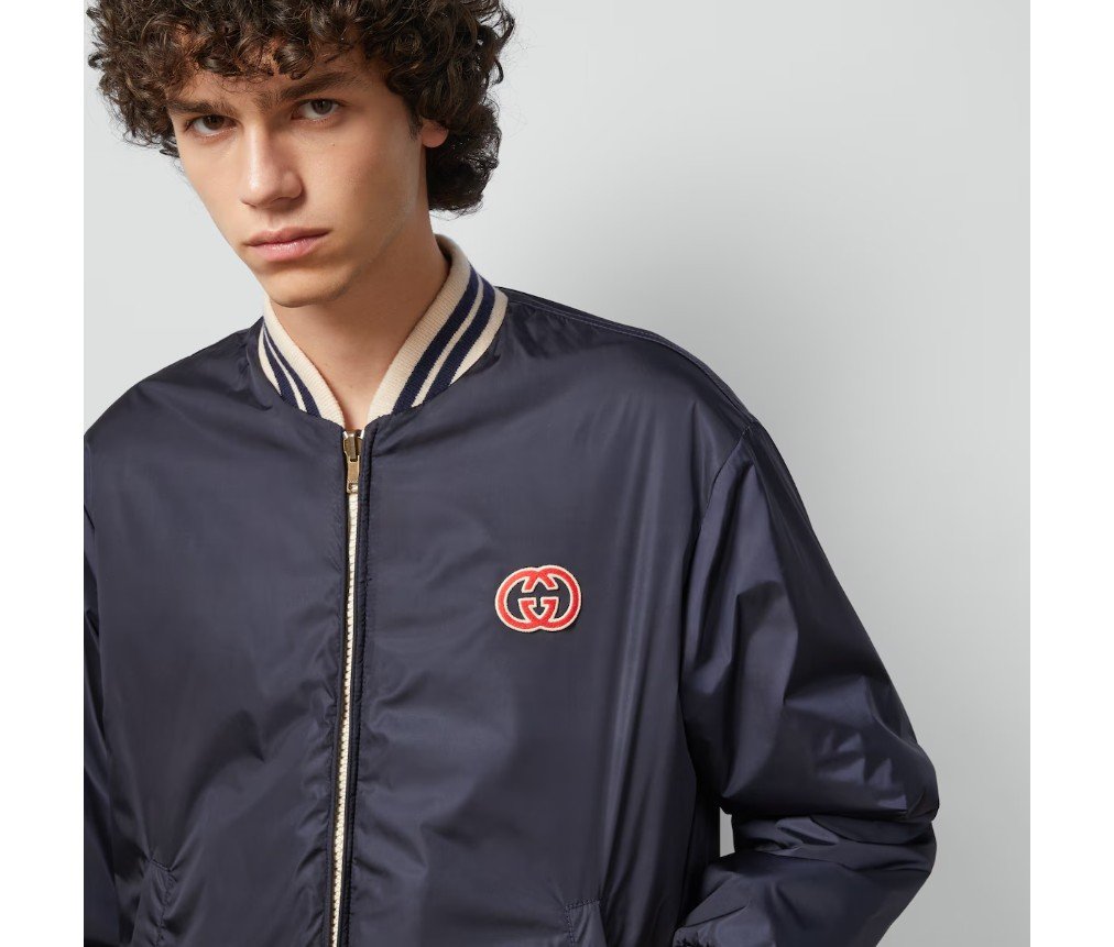 구찌 양면 나일론 캔버스 재킷 770283ZAPA04348 - 이미지 3