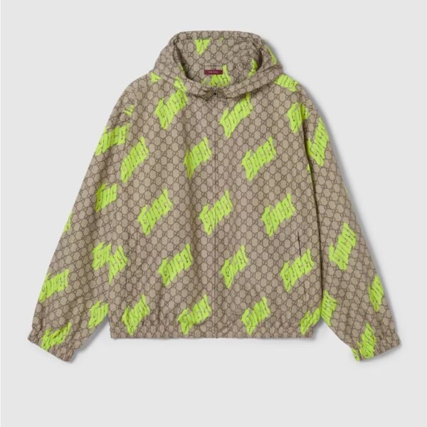 구찌 프린트 팝린 테크 지퍼 재킷 814110ZATL12017