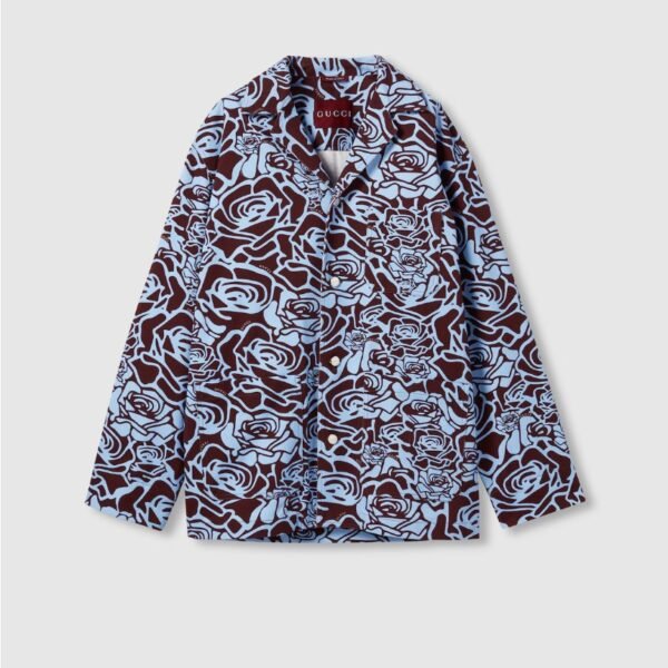 구찌 프린트 코튼 개버딘 재킷 814002ZASHB6284