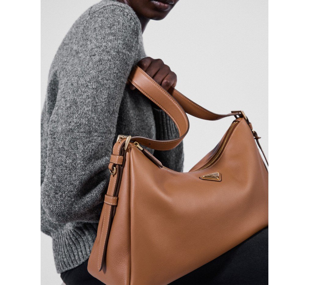 프라다 PRADA AIMÉE 라지 가죽 숄더백 1BC228_2CYS_F03BH_V_LVM - 이미지 2