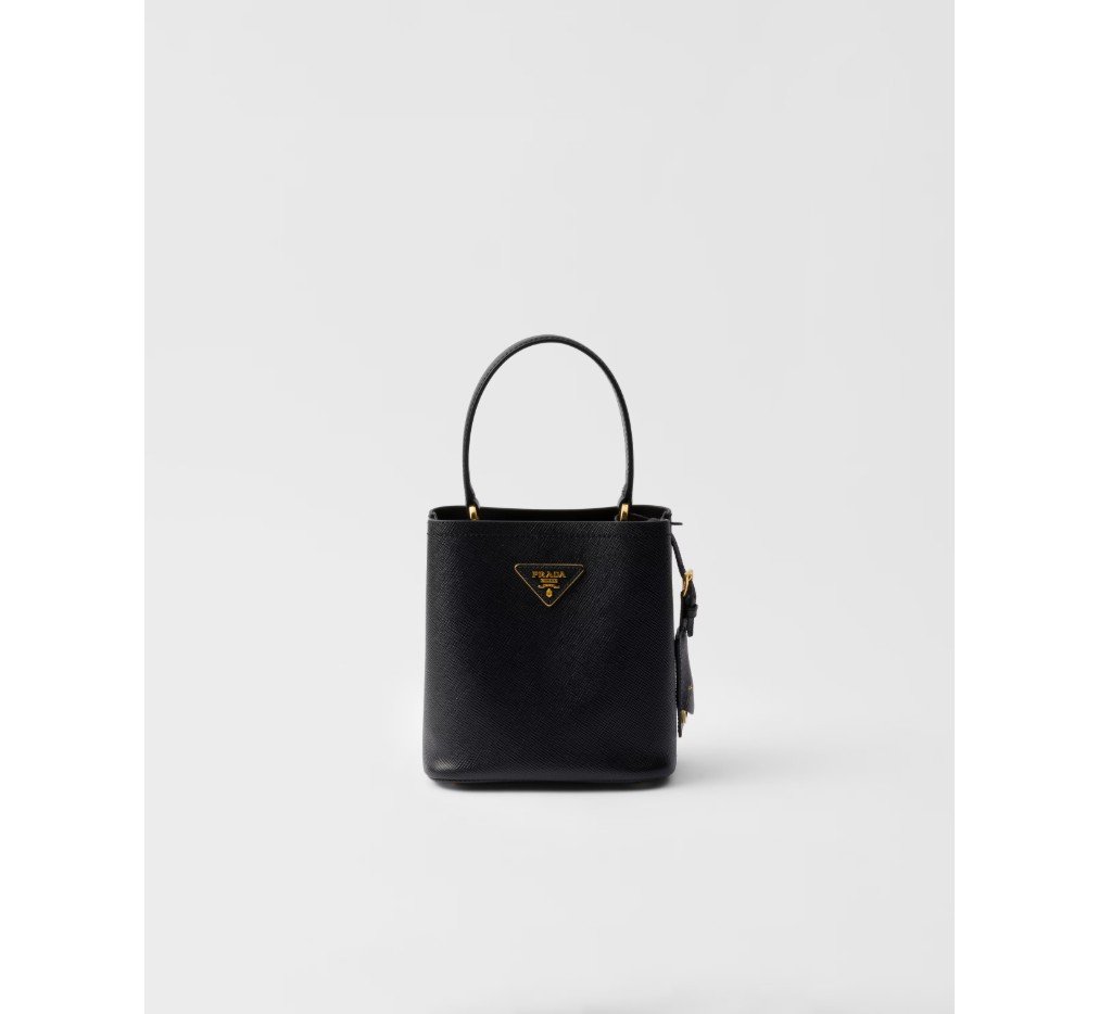 프라다 Prada Panier 미니 사피아노 가죽 가방 1BA217_2ERX_F0002_V_OOD