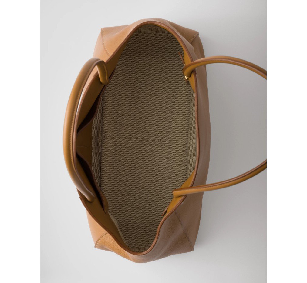 프라다 라지 가죽 토트백 1BG519_2CYS_F03BH_V_OOO - 이미지 4