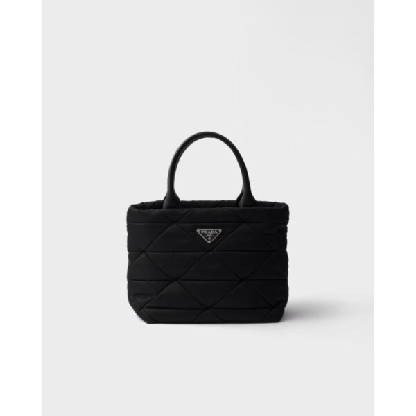 프라다 스몰 패디드 리나일론 토트 1BG373_RDJN_F0002_V_B9M