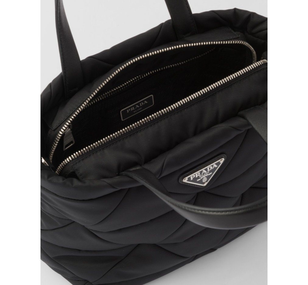 프라다 패딩 나일론 토트백 1BG373_RDJN_F0002_V_B9O - 이미지 5