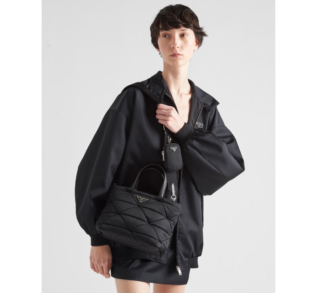 프라다 패딩 나일론 토트백 1BG373_RDJN_F0002_V_B9O - 이미지 8