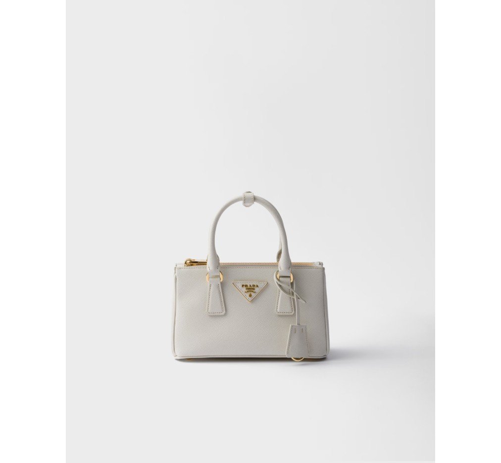 프라다 갤러리아 미니 사피아노 가죽 가방 1BA916_NZV_F0K74_V_EOO