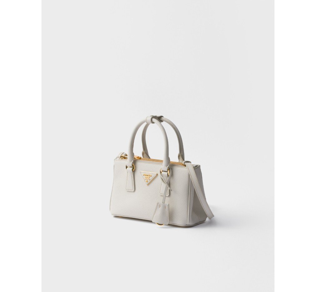 프라다 갤러리아 미니 사피아노 가죽 가방 1BA916_NZV_F0K74_V_EOO - 이미지 3