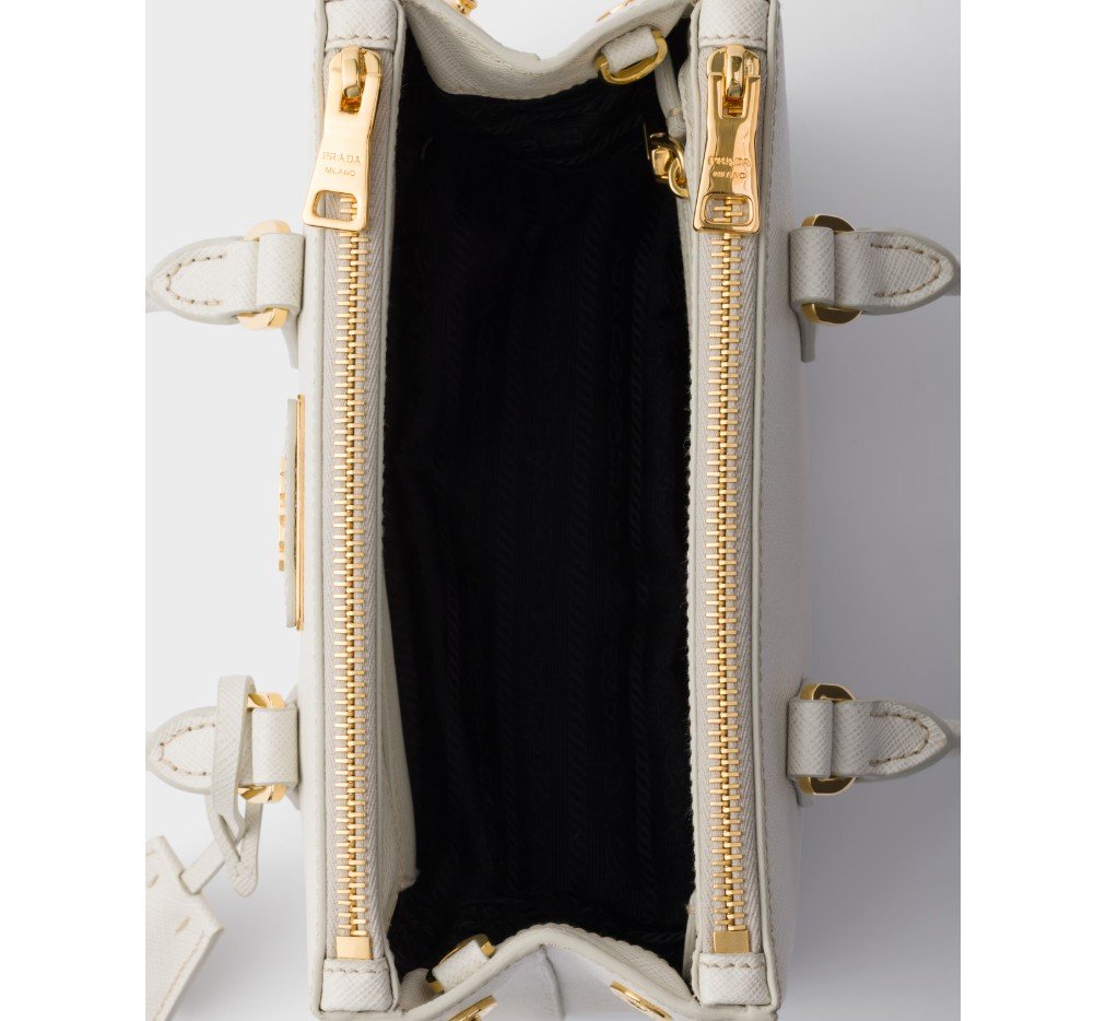 프라다 갤러리아 미니 사피아노 가죽 가방 1BA916_NZV_F0K74_V_EOO - 이미지 5