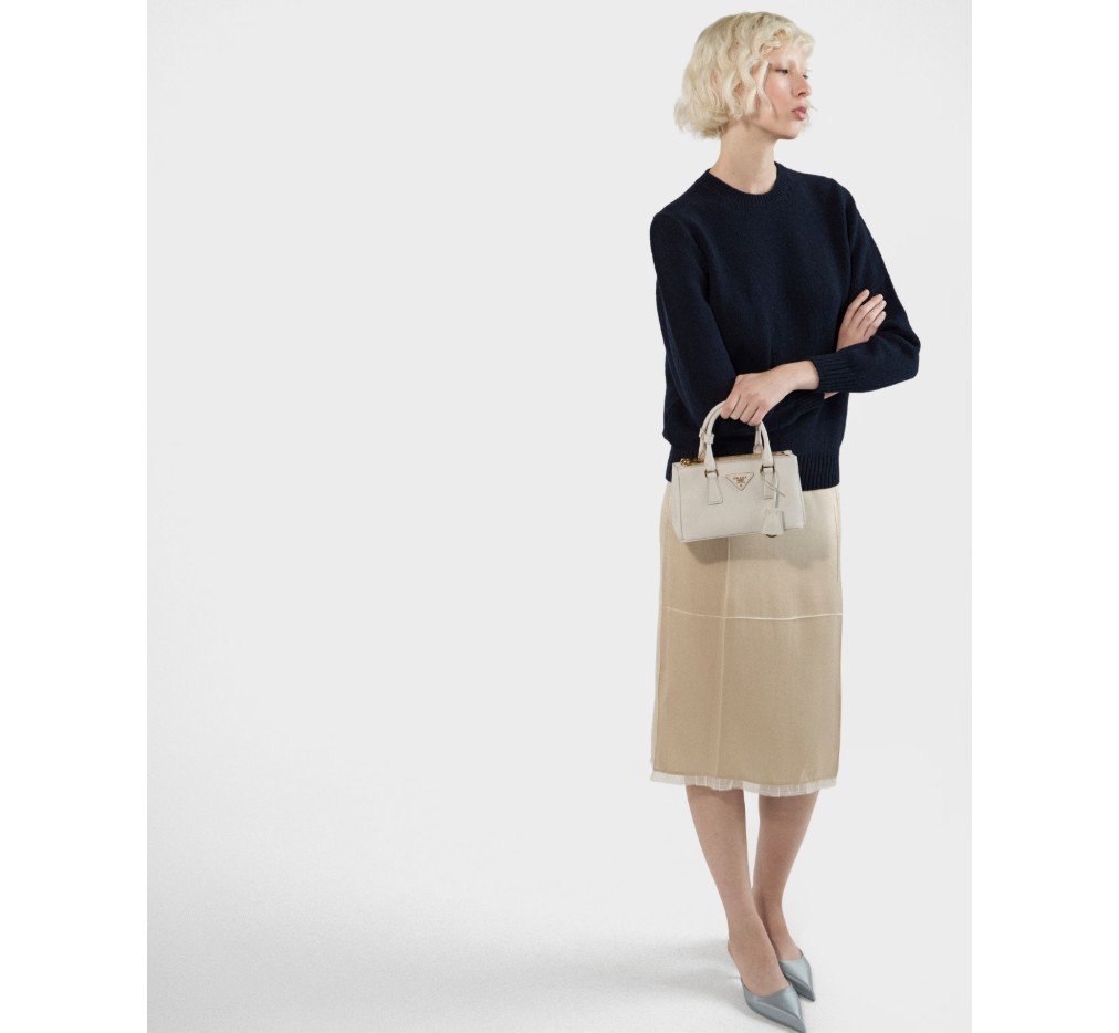 프라다 갤러리아 미니 사피아노 가죽 가방 1BA916_NZV_F0K74_V_EOO - 이미지 7