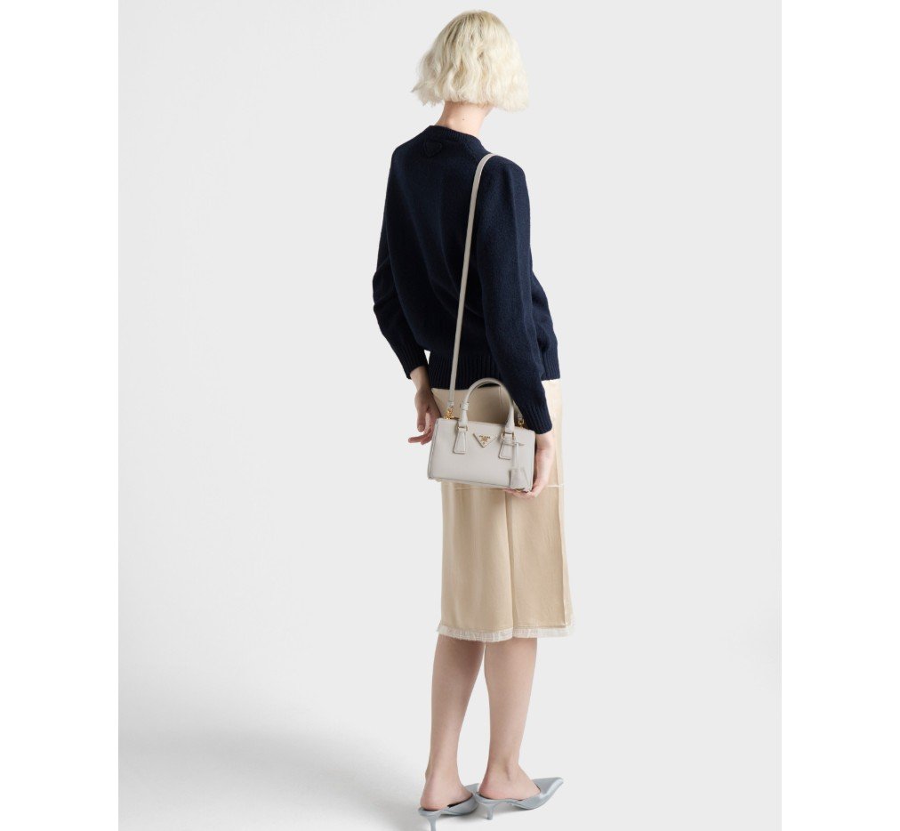 프라다 갤러리아 미니 사피아노 가죽 가방 1BA916_NZV_F0K74_V_EOO - 이미지 8