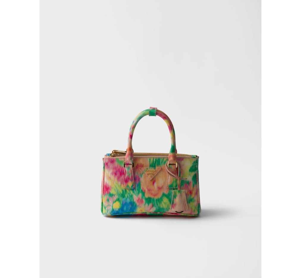 프라다 갤러리아 미니 프린트 사피아노 가죽 백 1BA916_2FOM_F0089_V_BOR