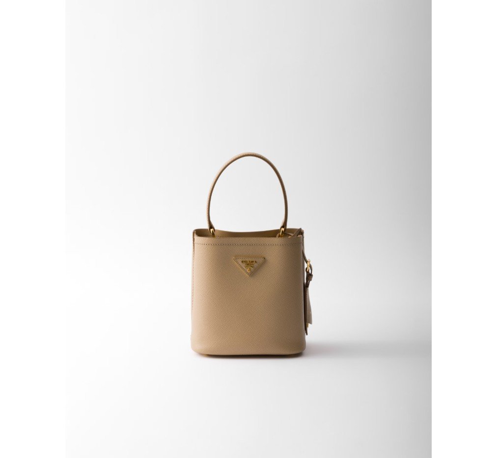 프라다 Prada Panier 미니 사피아노 가죽 가방 1BA217_2ERX_F0036_V_OOD