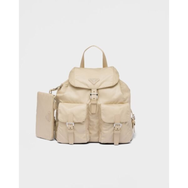 프라다 파우치가 달린 중형 나일론 백팩 1BZ811_RV44_F0F24_V_OTO