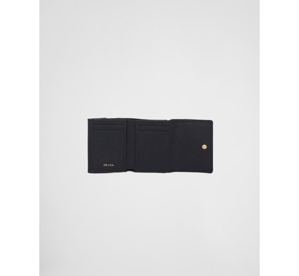 프라다 스몰 사피아노 가죽 지갑 1MH043_QHH_F0002 - 이미지 4