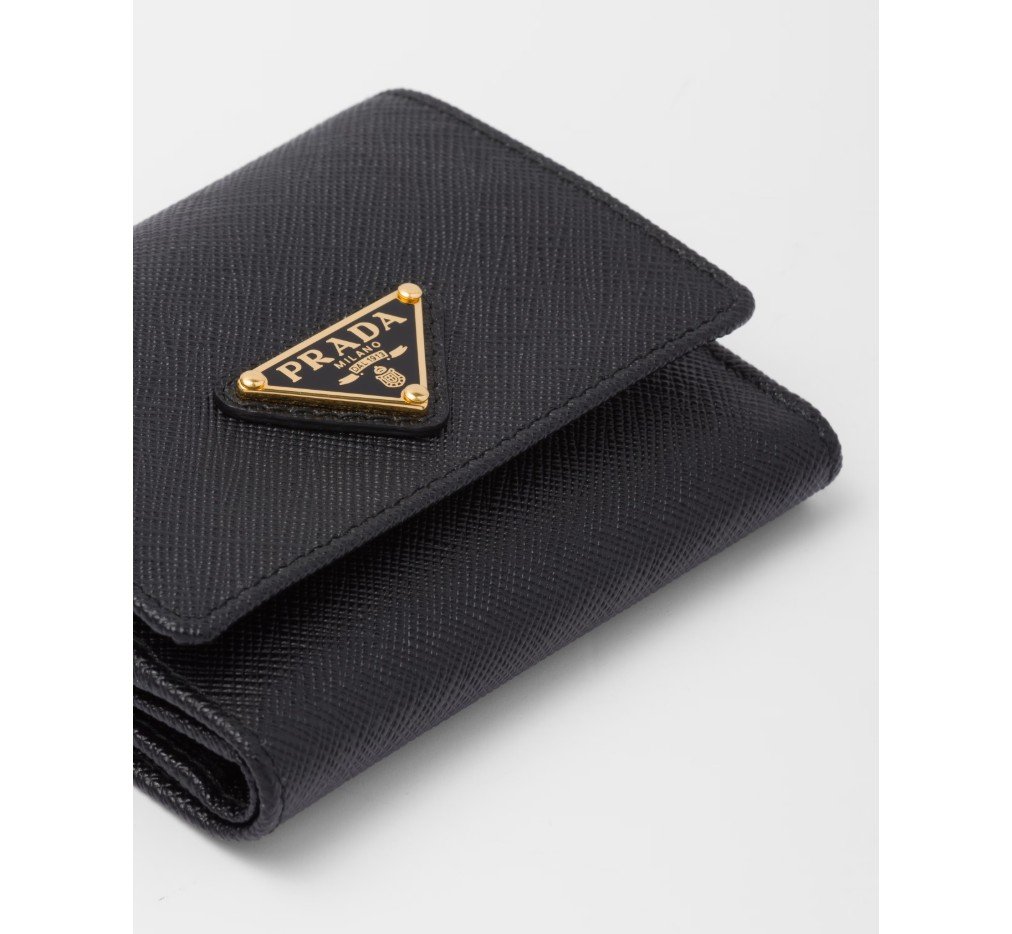 프라다 스몰 사피아노 가죽 지갑 1MH043_QHH_F0002 - 이미지 5
