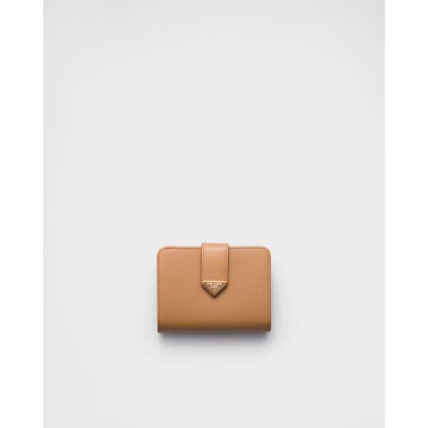 프라다 스몰 사피아노 & 부드러운 가죽 지갑 1ML018_2DYG_F0018