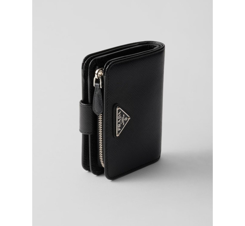 프라다 스몰 사피아노 가죽 지갑 1ML018_QHH_F0632 - 이미지 4