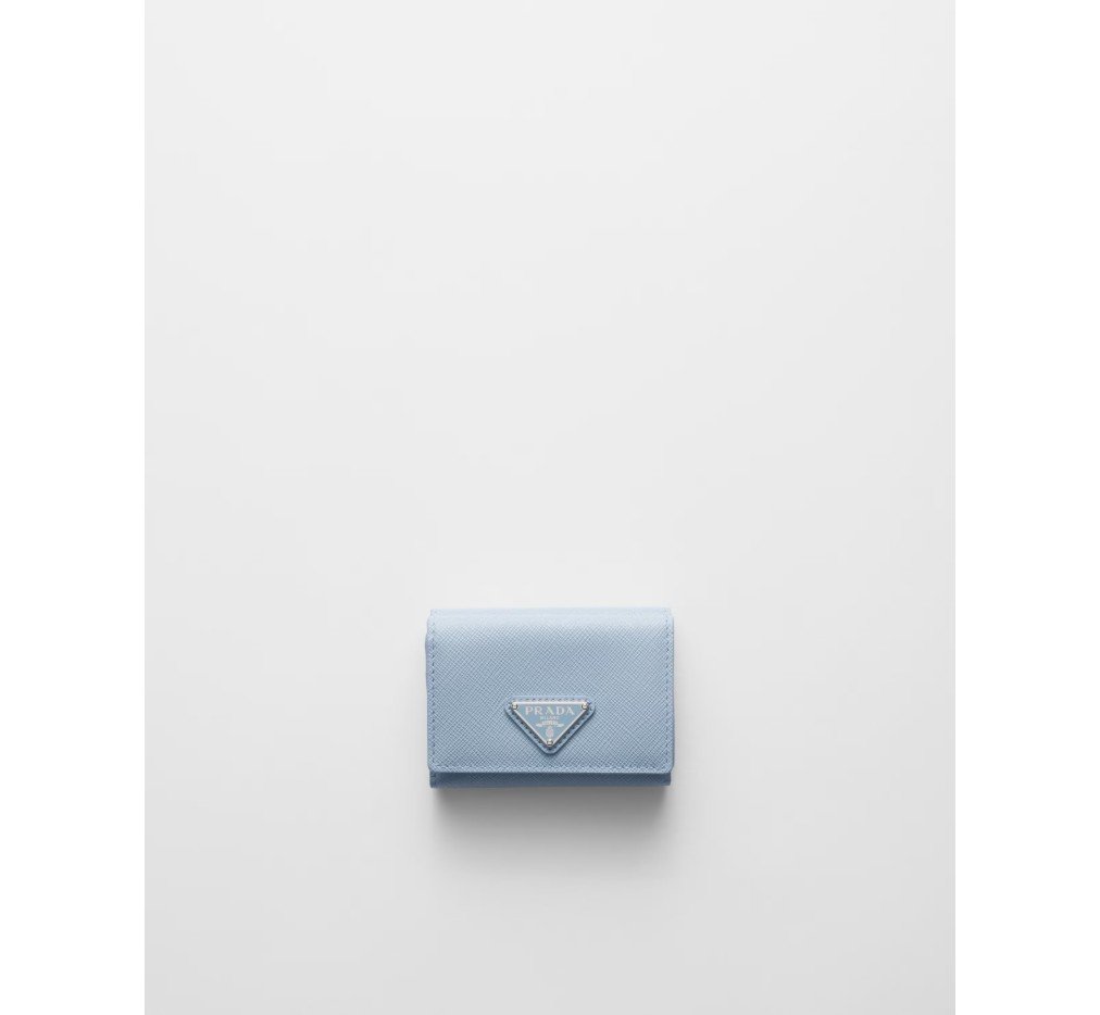 프라다 스몰 사피아노 가죽 지갑 1MH042_QHH_F0EMZ