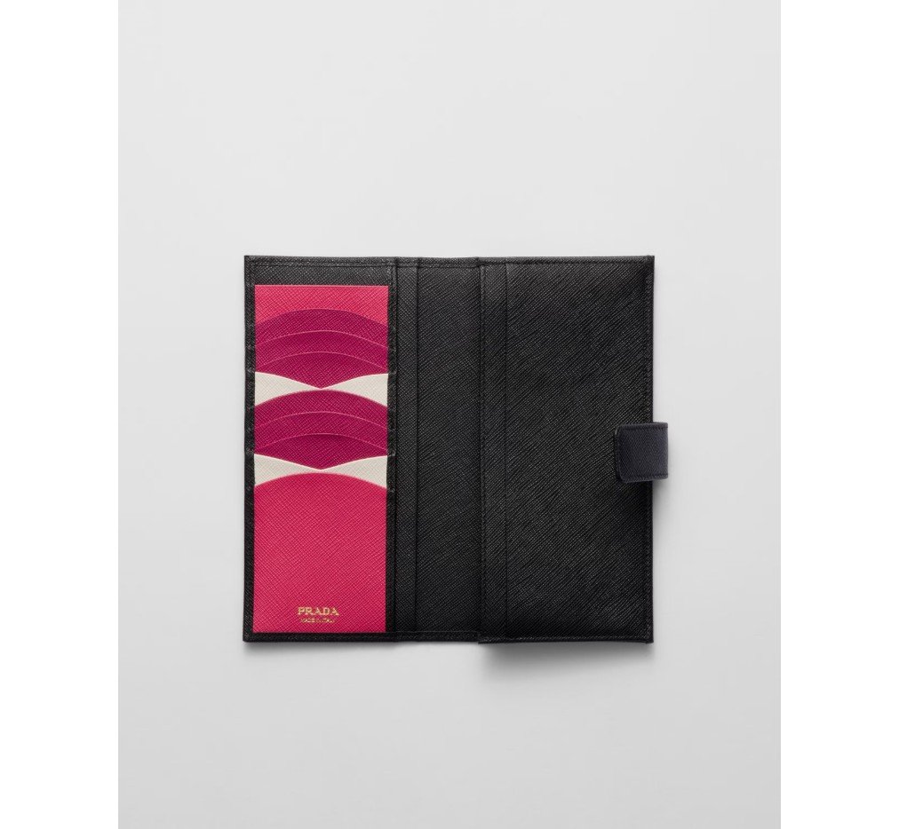 프라다 라지 SAFFIANO 가죽 지갑 1MV025_ZLP_F061H - 이미지 2