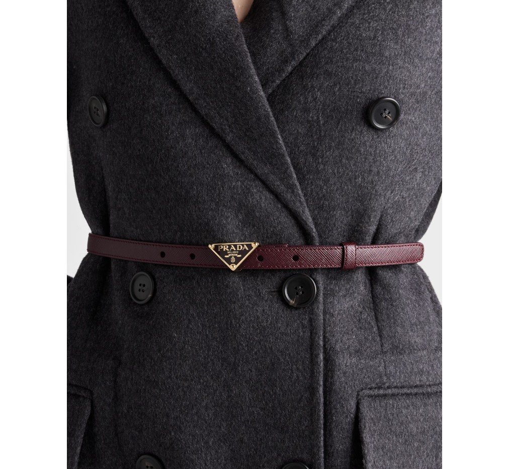 프라다 사피아노 가죽 벨트 1CC621_053_F0007 - 이미지 2