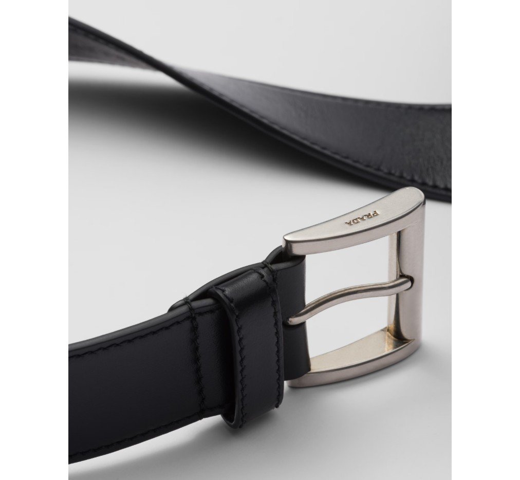 프라다 가죽 벨트 1CC596_2CL2_F03U2 - 이미지 3