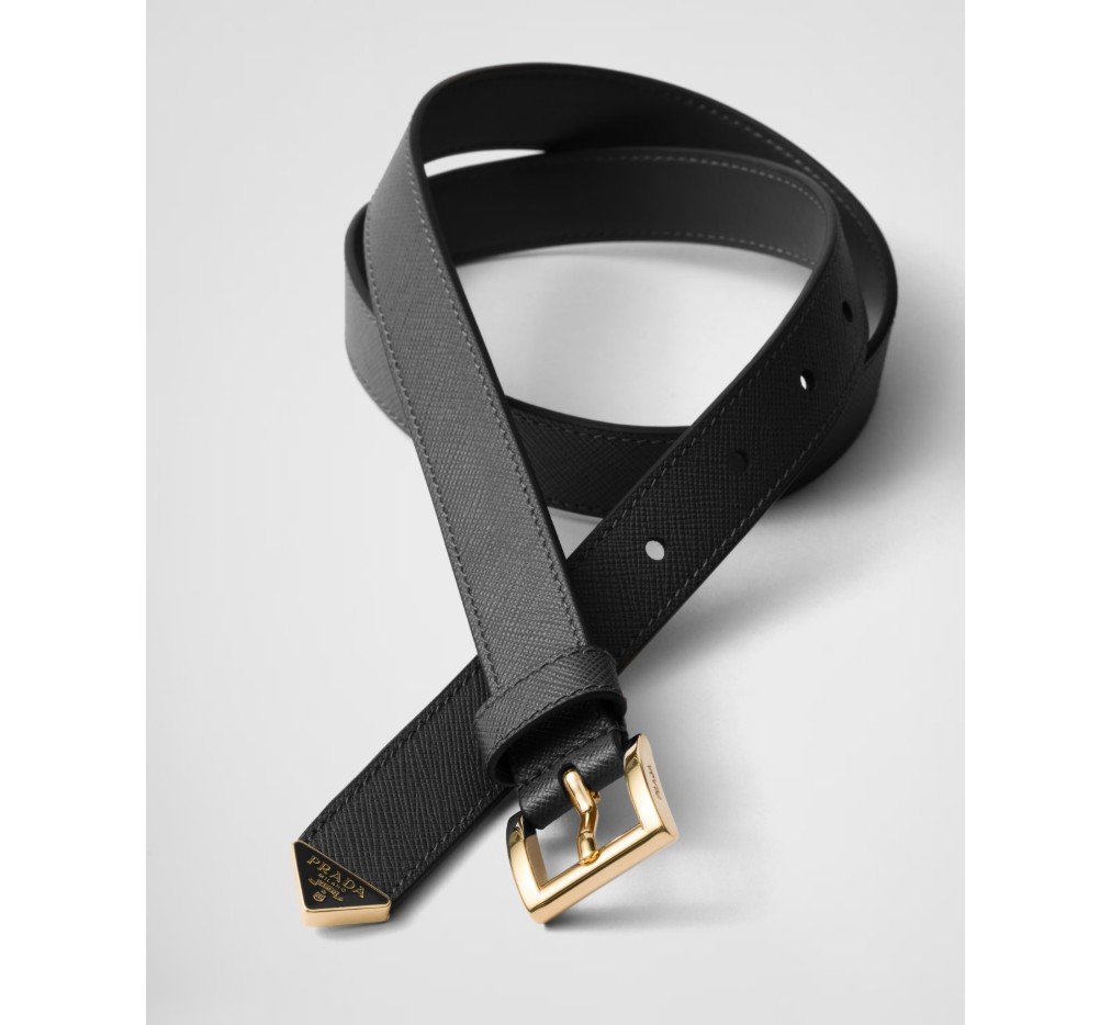 프라다 사피아노 가죽 벨트 1CC618_053_F0002 - 이미지 2