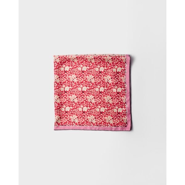 프라다 프린트 실크 트윌 스카프 90 X 1FF001_2HJR_F0X37