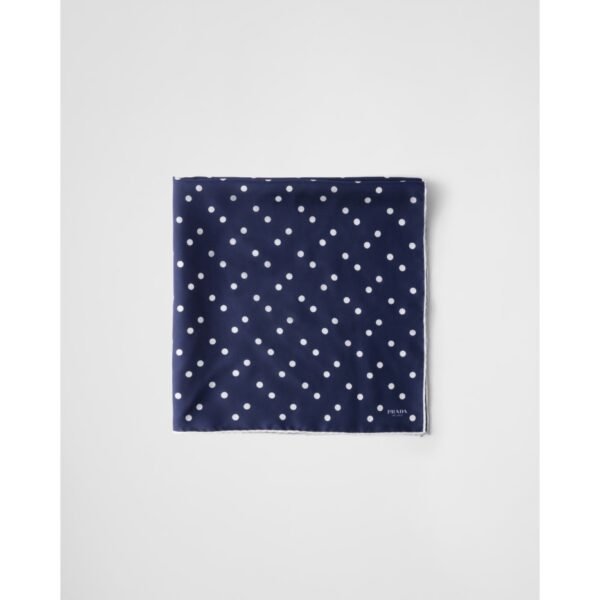 프라다 프린트 실크 트윌 스카프 65x65 1FF041_2HH7_F0960