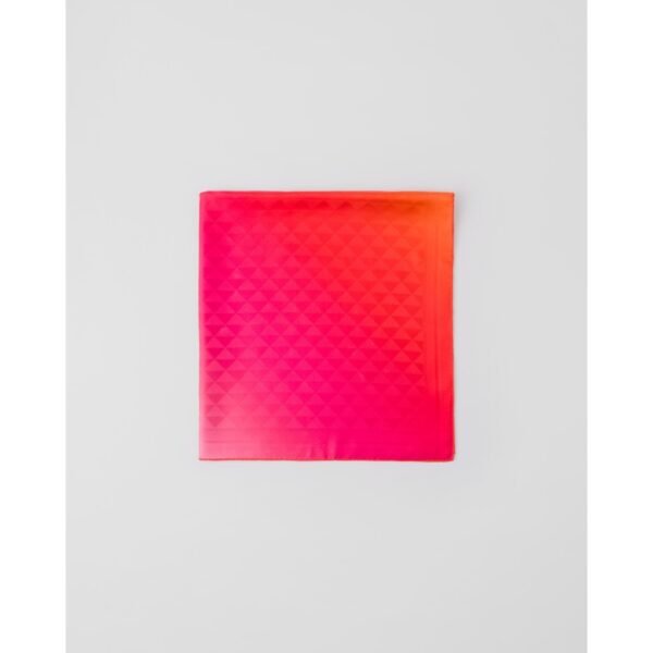 프라다 프린트 실크 트윌 스카프 90x90 1FF004_2C8S_F0029