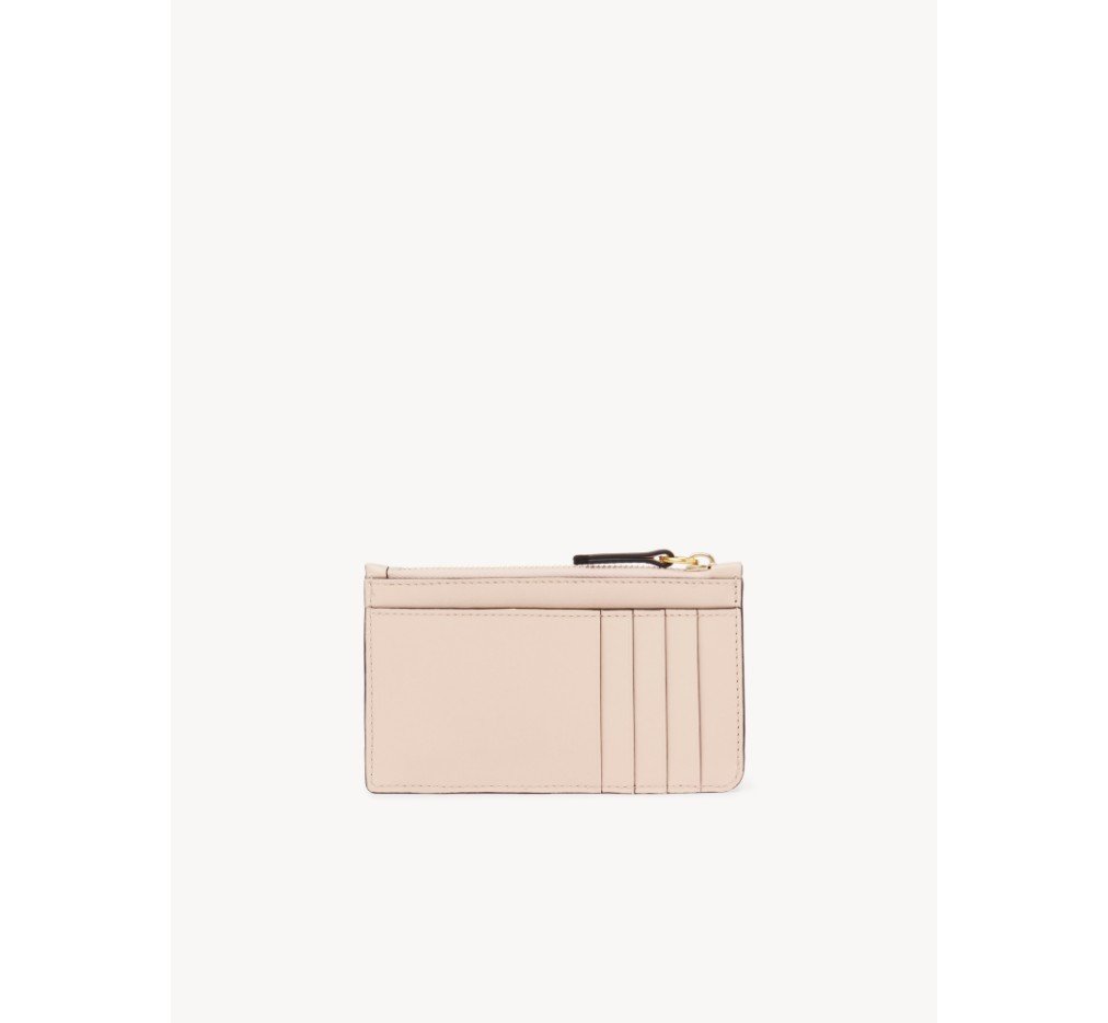 클로이 Chloe 아이코닉한 반짝이는 가죽 소재의 소형 카드 및 동전 홀더 CH25AP480O37084 - 이미지 3