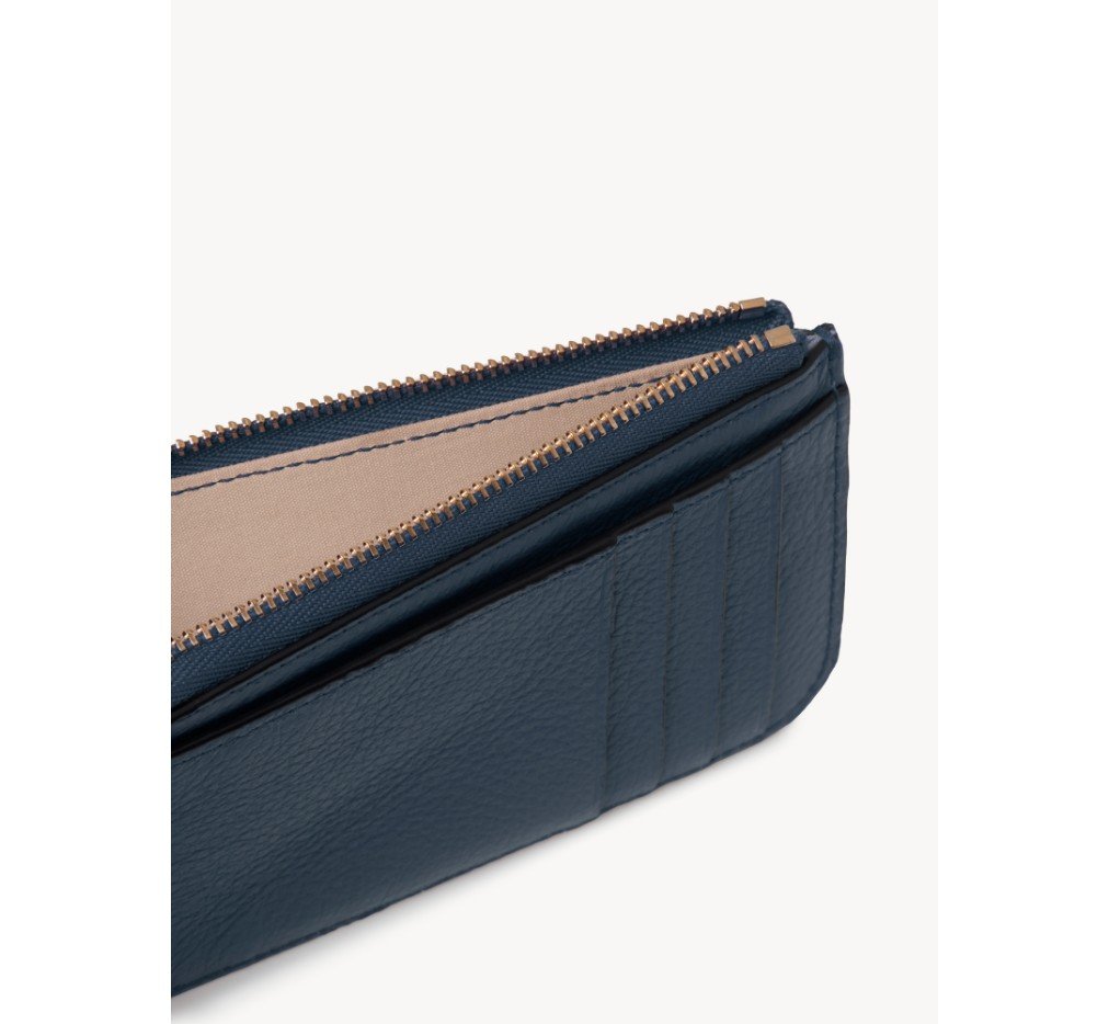 클로이 알파벳 그레인 가죽 카드 및 동전 홀더 CH25UP716P476I4 - 이미지 3