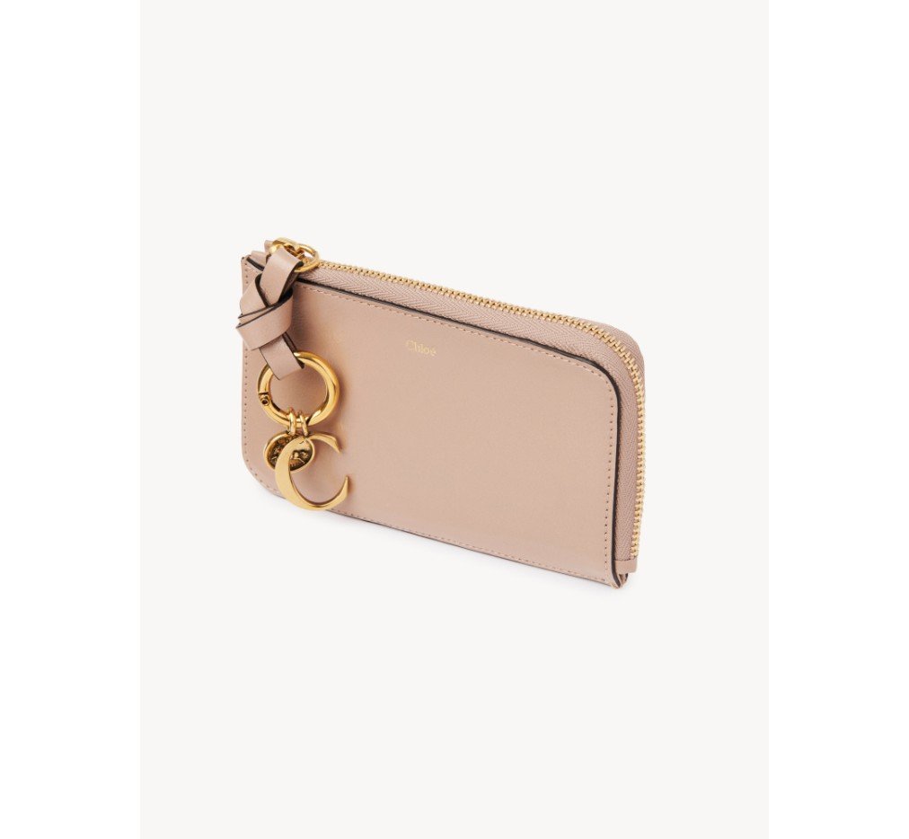 클로이 알파벳 샤이니 가죽 카드 및 동전 홀더 CHC25SP535O16001 - 이미지 2