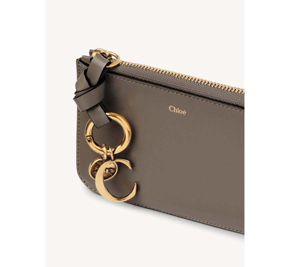 클로이 알파벳 샤이니 가죽 카드 및 동전 홀더 CHC25SP535O1628V - 이미지 5