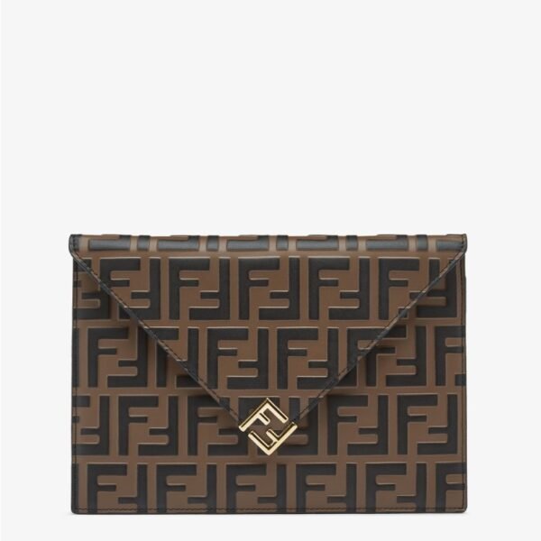 펜디 FF 다이아몬드 플랫 파우치 8057712698881