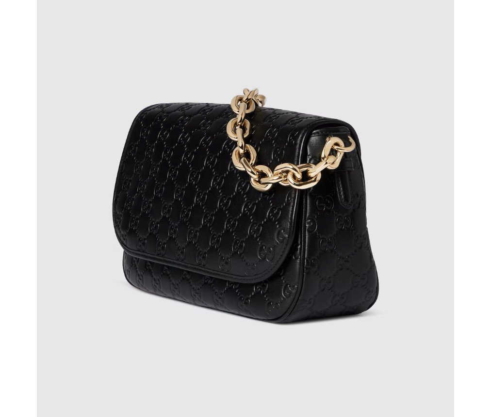 구찌 GG 엠블럼 미디엄 숄더백 848882AAFDV1000 - 이미지 4