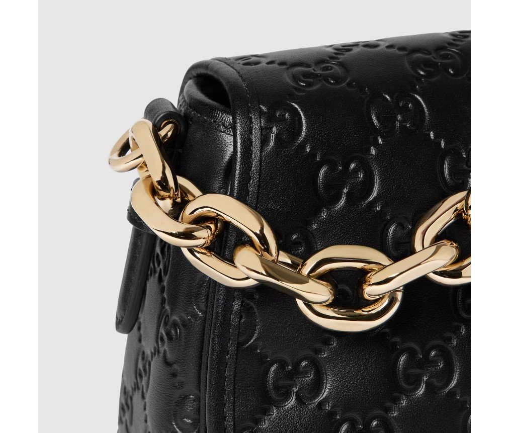 구찌 GG 엠블럼 미디엄 숄더백 848882AAFDV1000 - 이미지 8