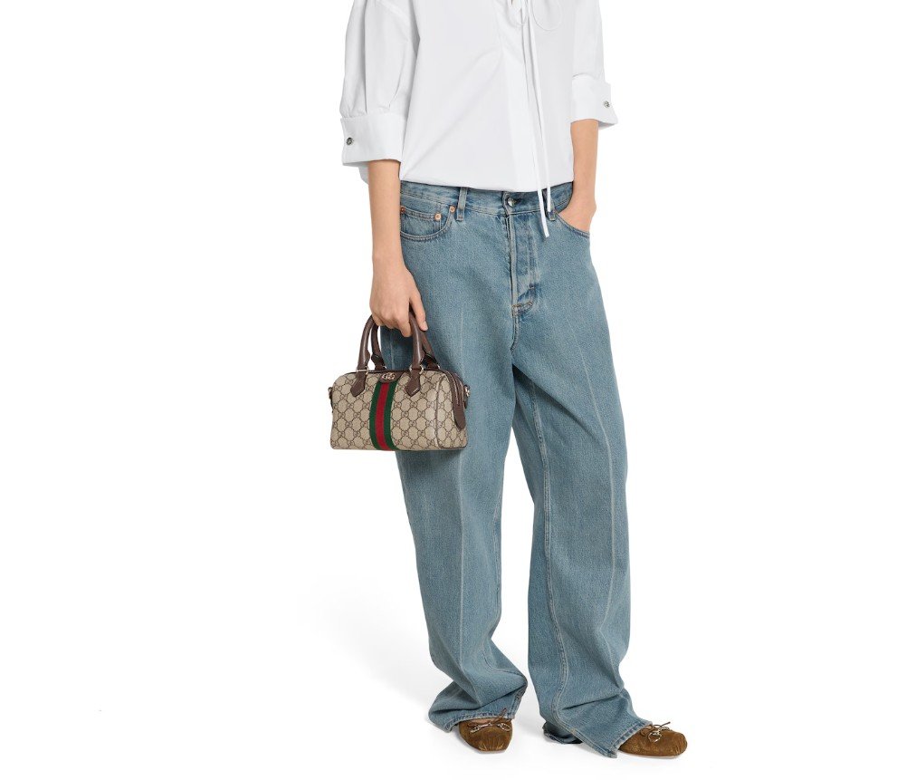 구찌 OPHIDIA 스몰 보스턴백 841294FAE0J9867 - 이미지 3