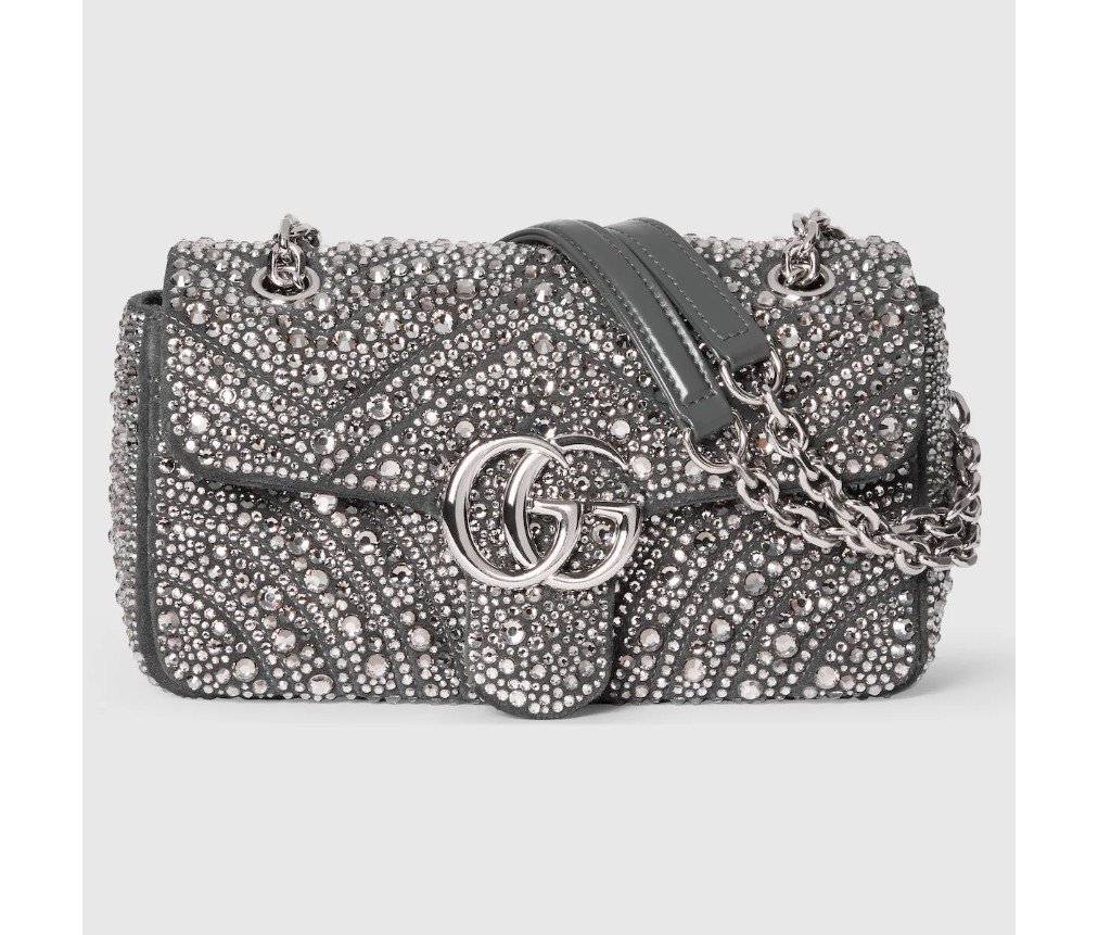 구찌 GG 마몬트 크리스탈 스몰 숄더백 837280AAFTQ1126