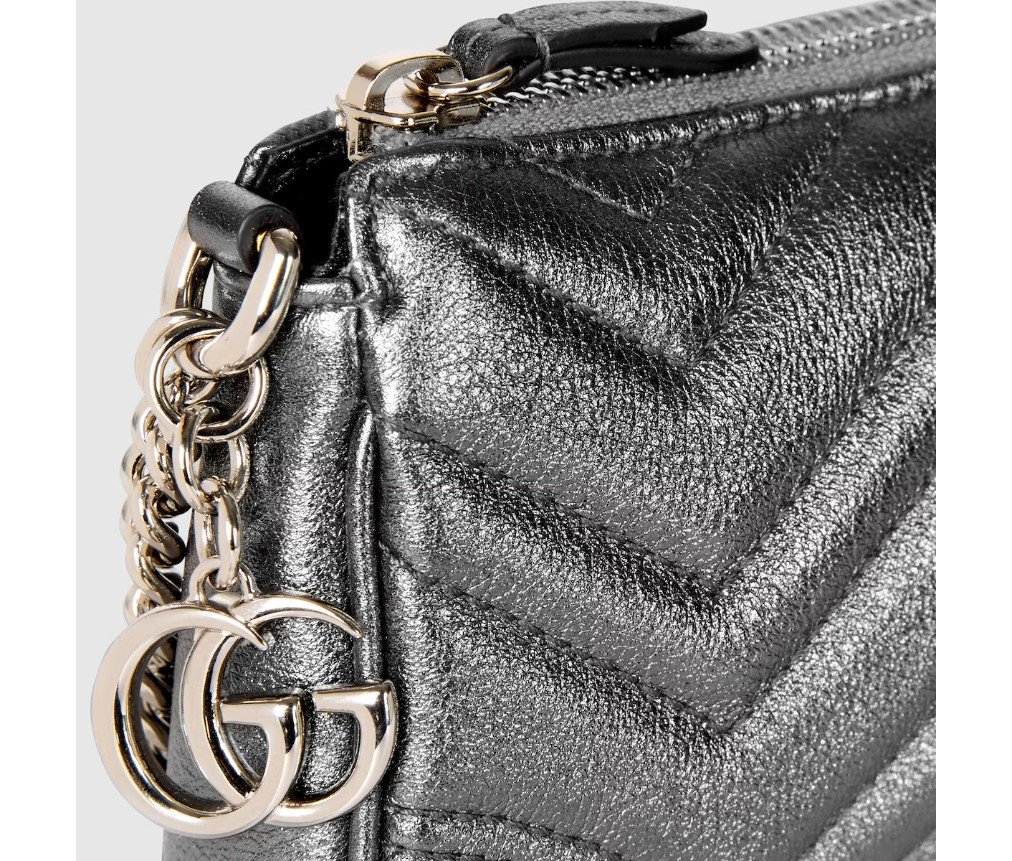 구찌 GG MARMONT 스몰 숄더백 847589AAFV41107 - 이미지 5