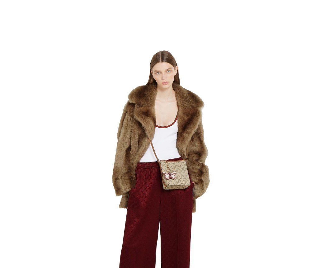 구찌 GG 엠블럼 나노 버킷백 847090FAEUC9758 - 이미지 6