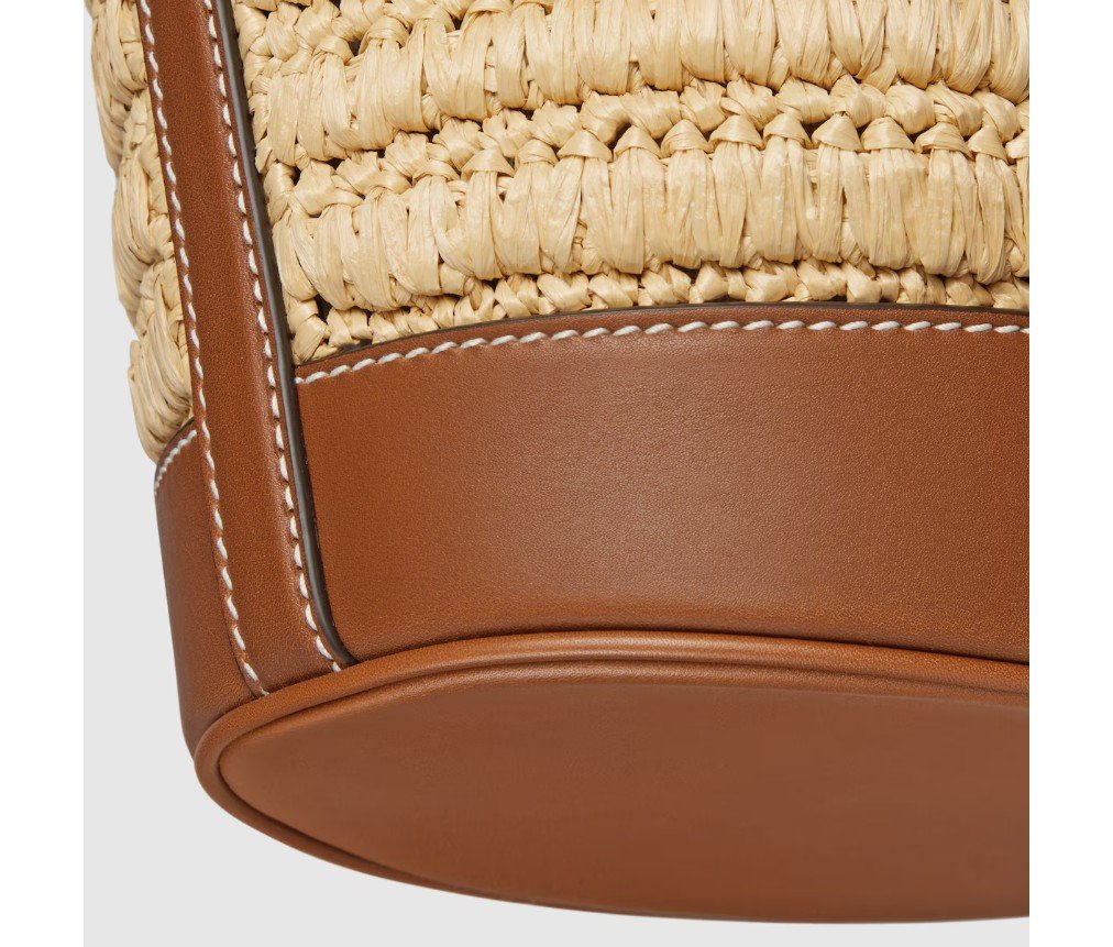 구찌 짠 미니 버킷백 834935FAEQB8447 - 이미지 9