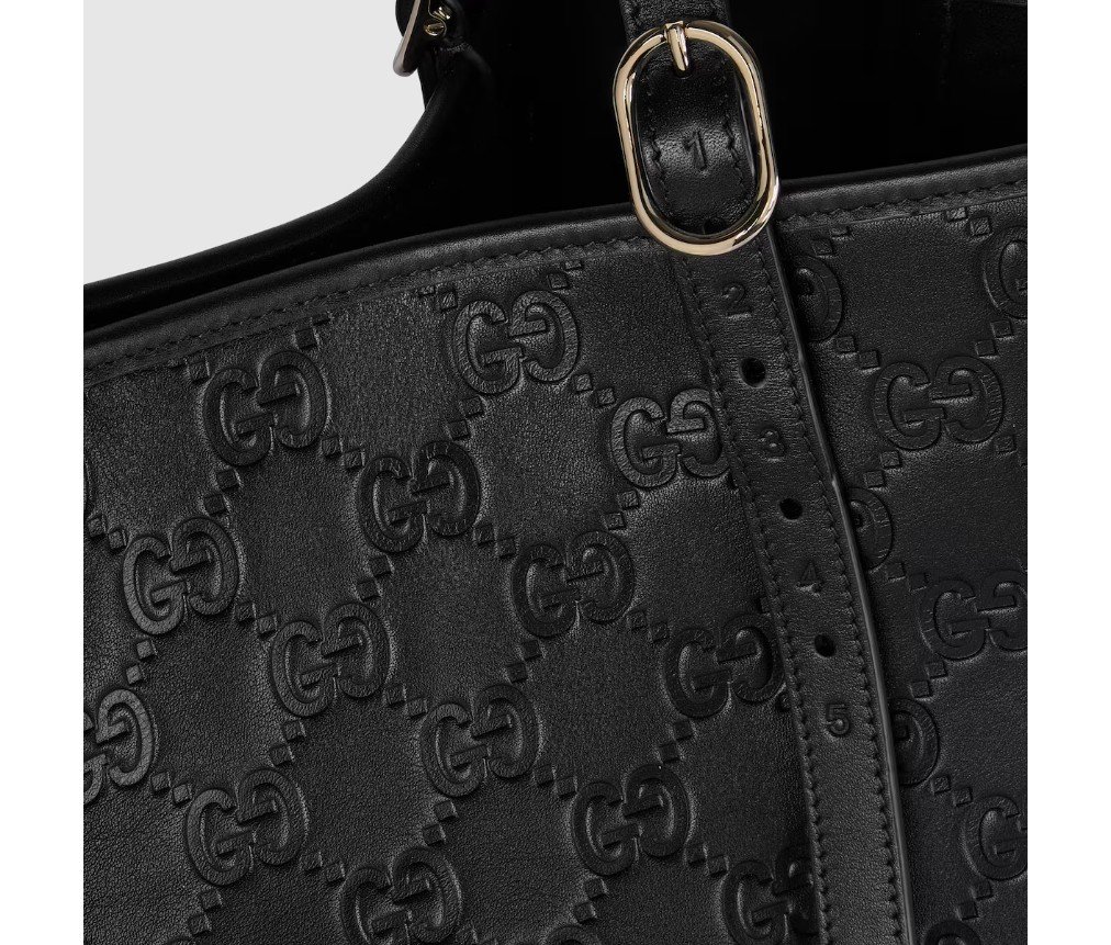 구찌 GG EMBLEM 라지 토트백 815213AAFDV1000 - 이미지 8